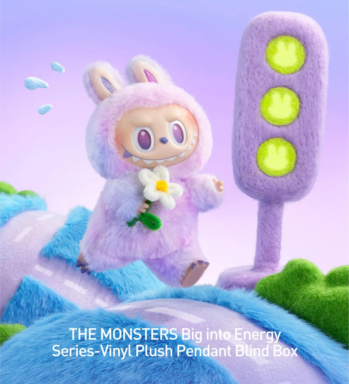 THE MONSTERS - Big into Energy Series Vinyl Plush Pendant Blind Box
