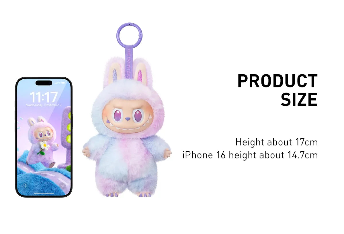 THE MONSTERS - Big into Energy Series Vinyl Plush Pendant Blind Box