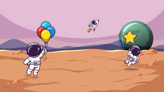 astronaut galaxy projector