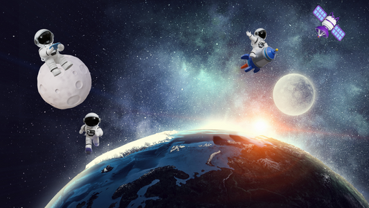 astronaut galaxy projector