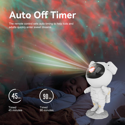Nova Ace Astronaut Galaxy Projector with Smart LED Remote – Starry Sky Night Light
