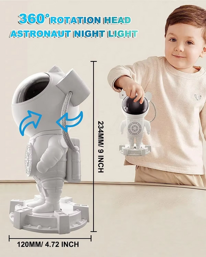 Bluetooth Quinn - Astronaut Galaxy Projector – Smart Star Light with Moon, Remote & Timer
