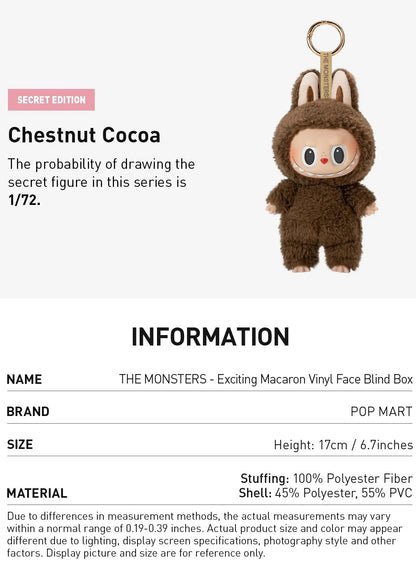 THE MONSTERS - Exciting Macaron Vinyl Face Blind Box