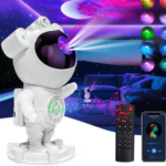 Bluetooth Quinn - Astronaut Galaxy Projector – Smart Star Light with Moon, Remote & Timer - Image 4