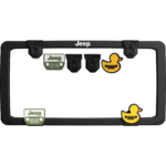 Jeep License Plate Frame, Matte Black