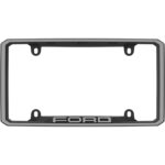 Ford License Plate Frame, Black