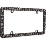 Dazzle License Plate Frame, Black - Image 2