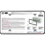 Dazzle License Plate Frame, Black - Image 4