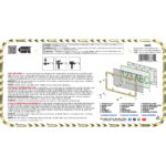 Designer Chain License Plate Frame, Gold (with fastener caps) - Image 4