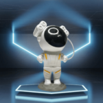 Cosmo - Astronaut Galaxy Projector – Starry Night Light, Smart Remote Control, Space-Themed Room Decor - Image 10