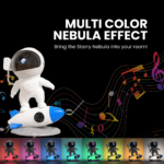 Rocket Ray - Smart Astronaut Galaxy Projector – 4K Star Light, 13 HD Films & LED Night Lamp - Image 3