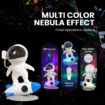 Rocket Ray - Smart Astronaut Galaxy Projector – 4K Star Light, 13 HD Films & LED Night Lamp - Image 5