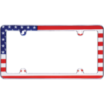 USA Flag License Plate Frame