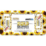 Sunflowers License Plate Frame - Image 2