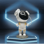 Cosmo - Astronaut Galaxy Projector – Starry Night Light, Smart Remote Control, Space-Themed Room Decor